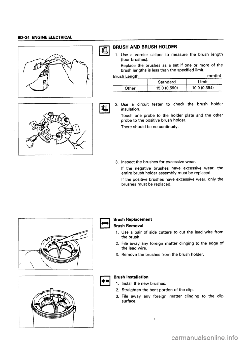 ISUZU DB SERIES 1993  Workshop Manual 