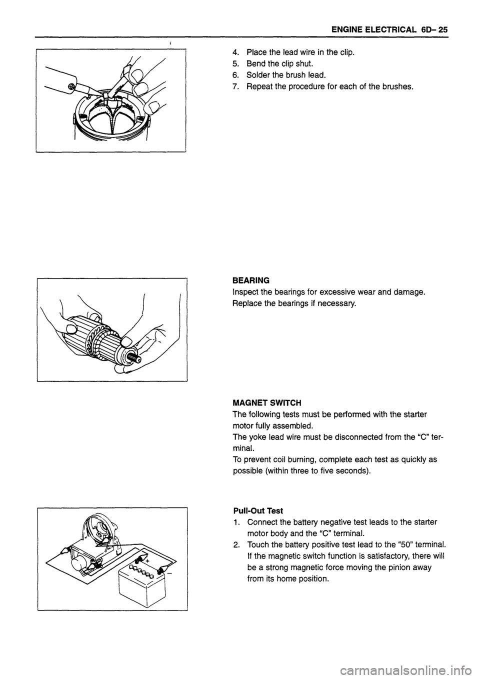 ISUZU DB SERIES 1993  Workshop Manual 