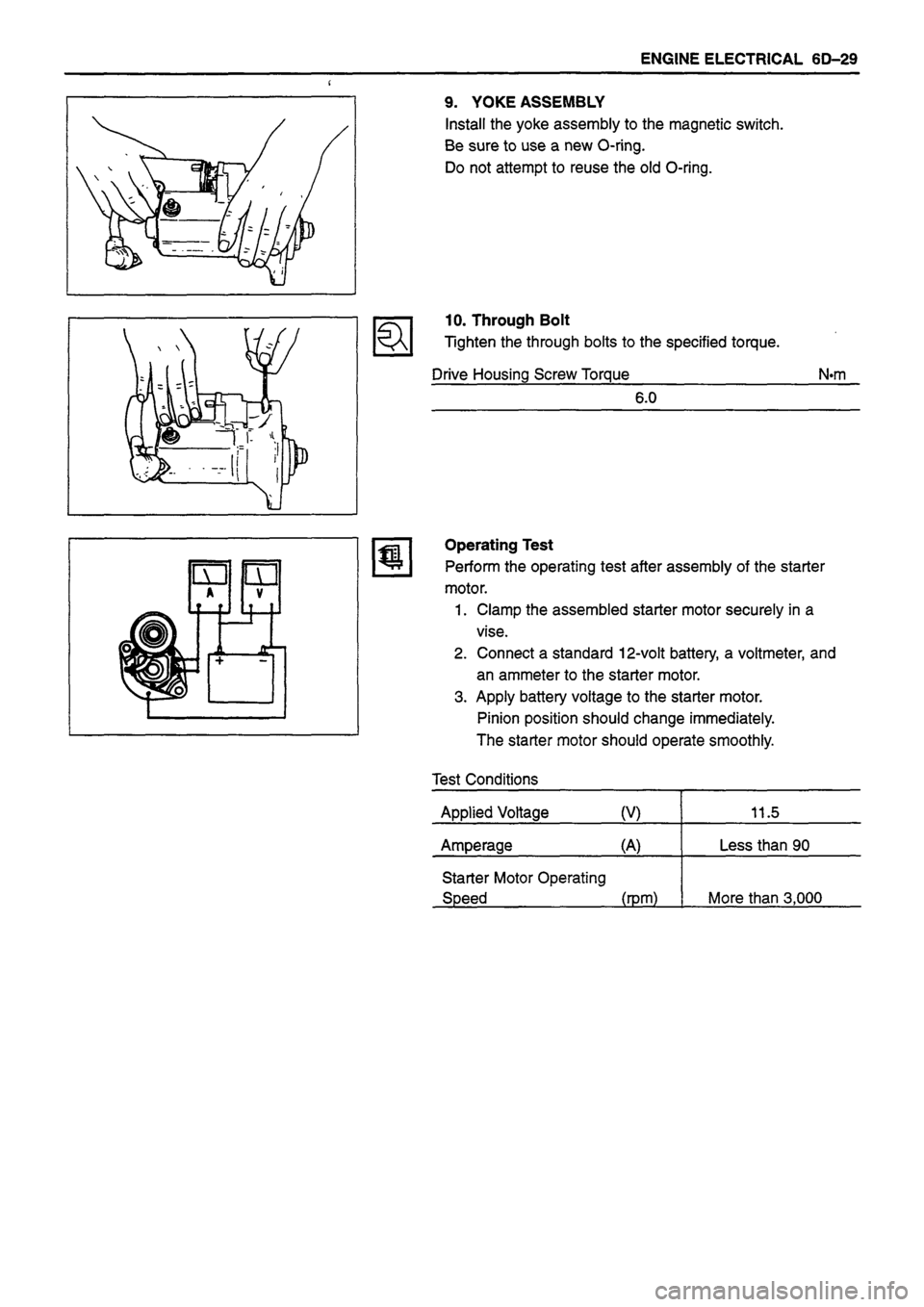ISUZU DB SERIES 1993  Workshop Manual 