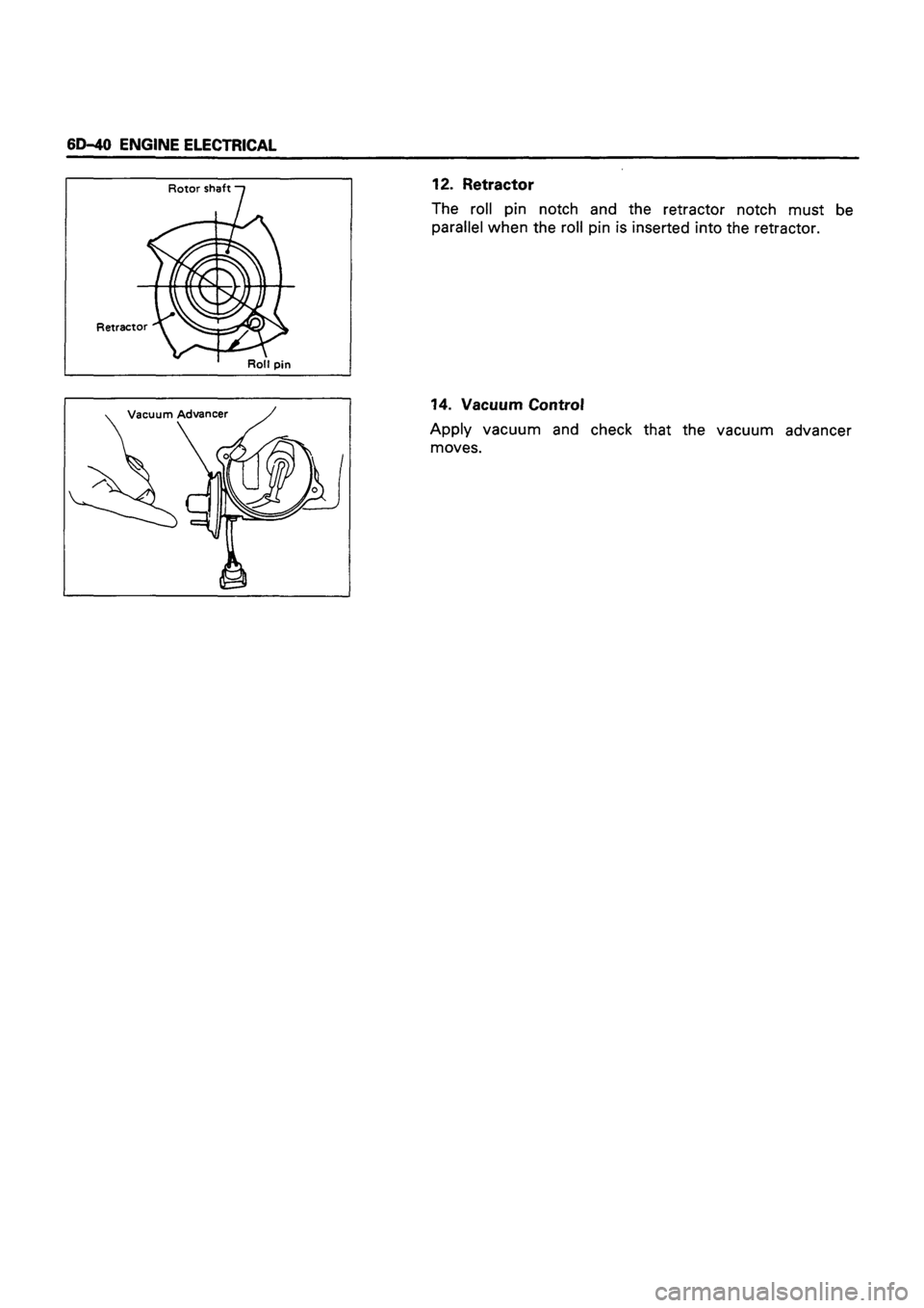 ISUZU DB SERIES 1993  Workshop Manual 
