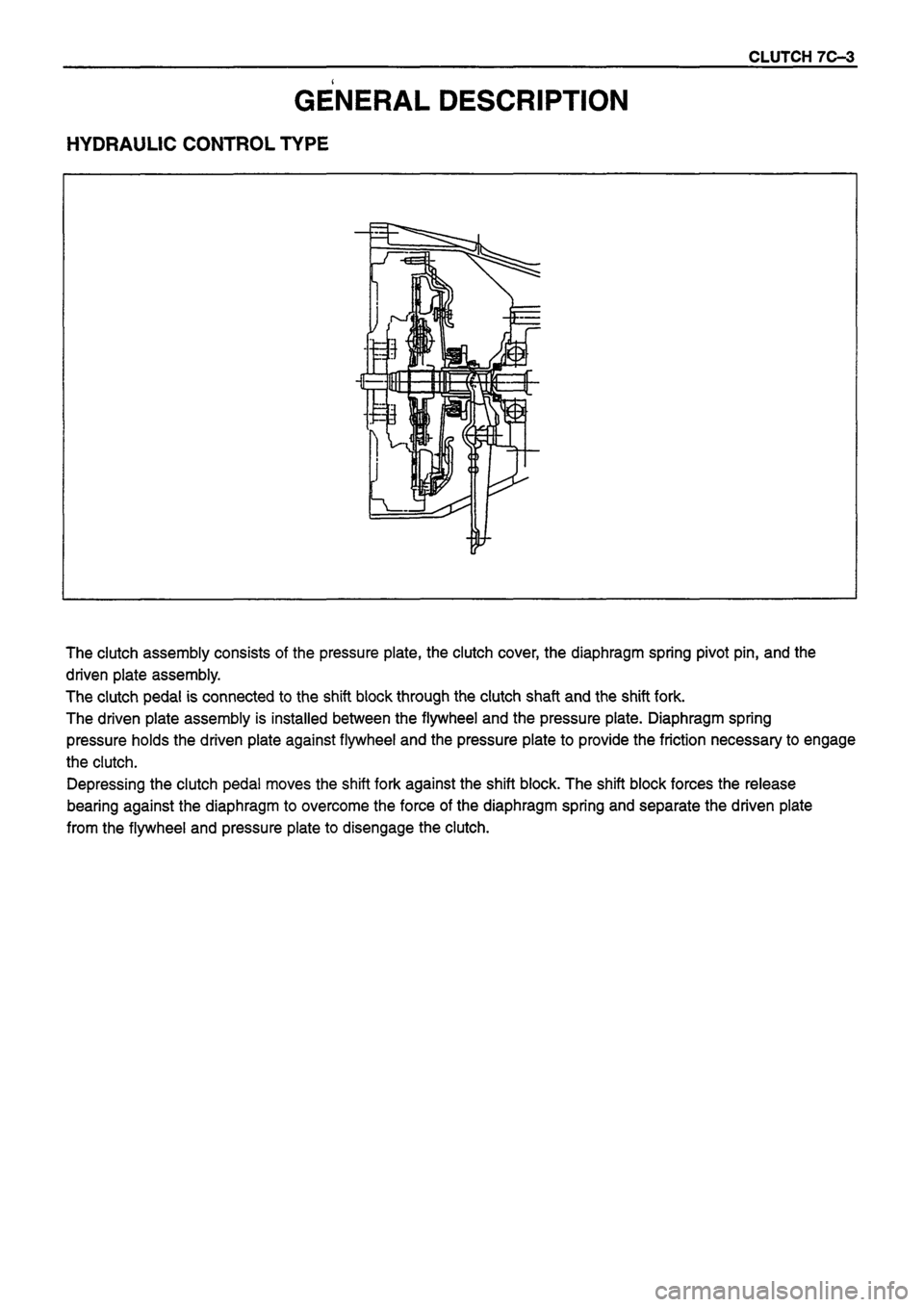 ISUZU DB SERIES 1993  Workshop Manual 