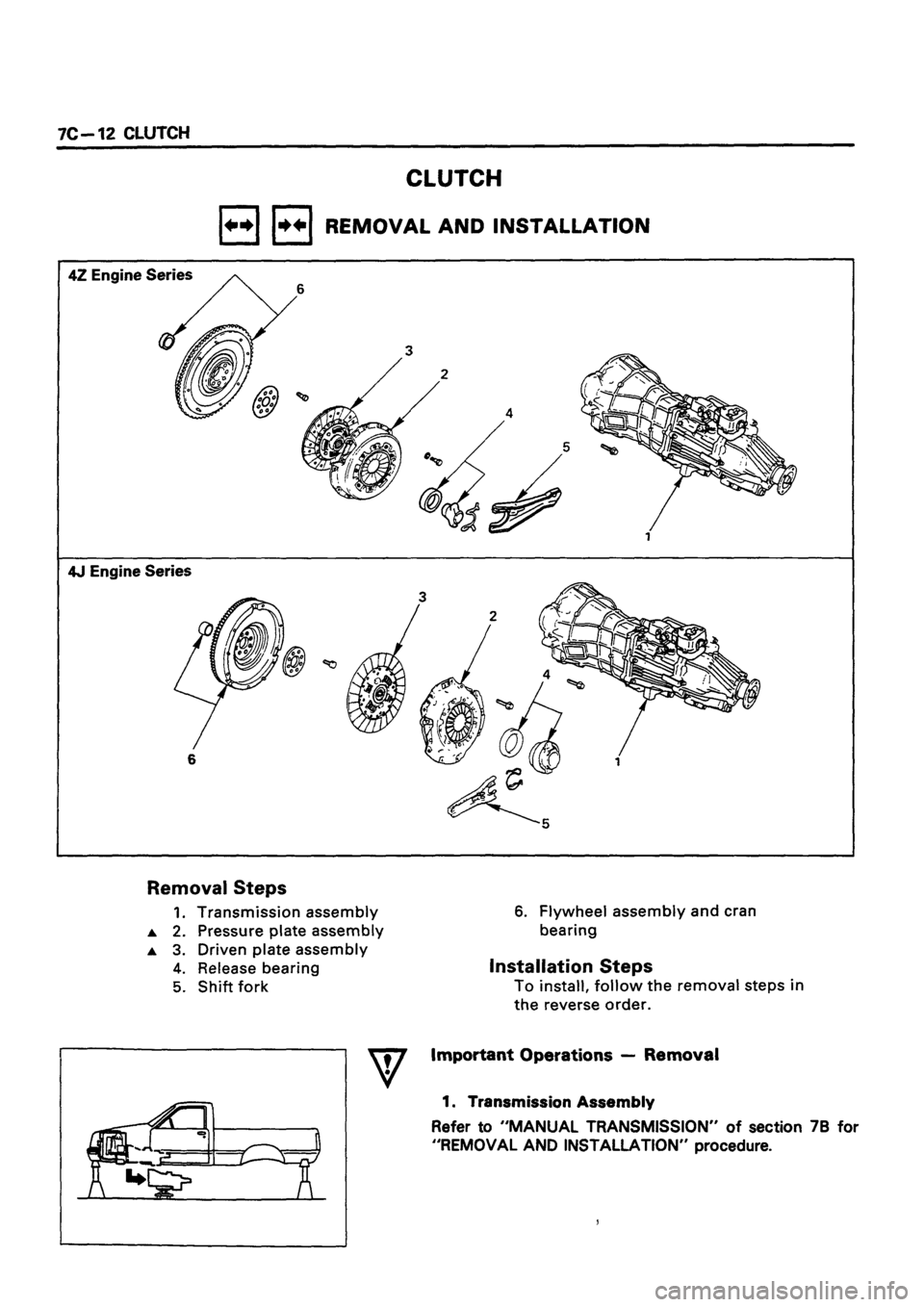 ISUZU DB SERIES 1993  Workshop Manual 