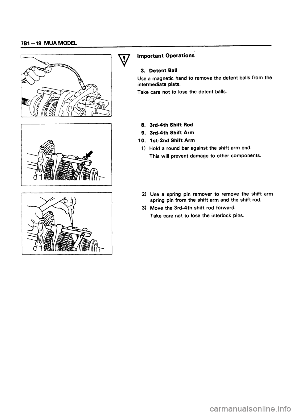 ISUZU DB SERIES 1993  Workshop Manual 