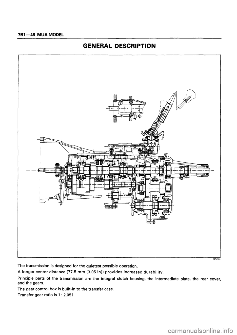 ISUZU DB SERIES 1993  Workshop Manual 