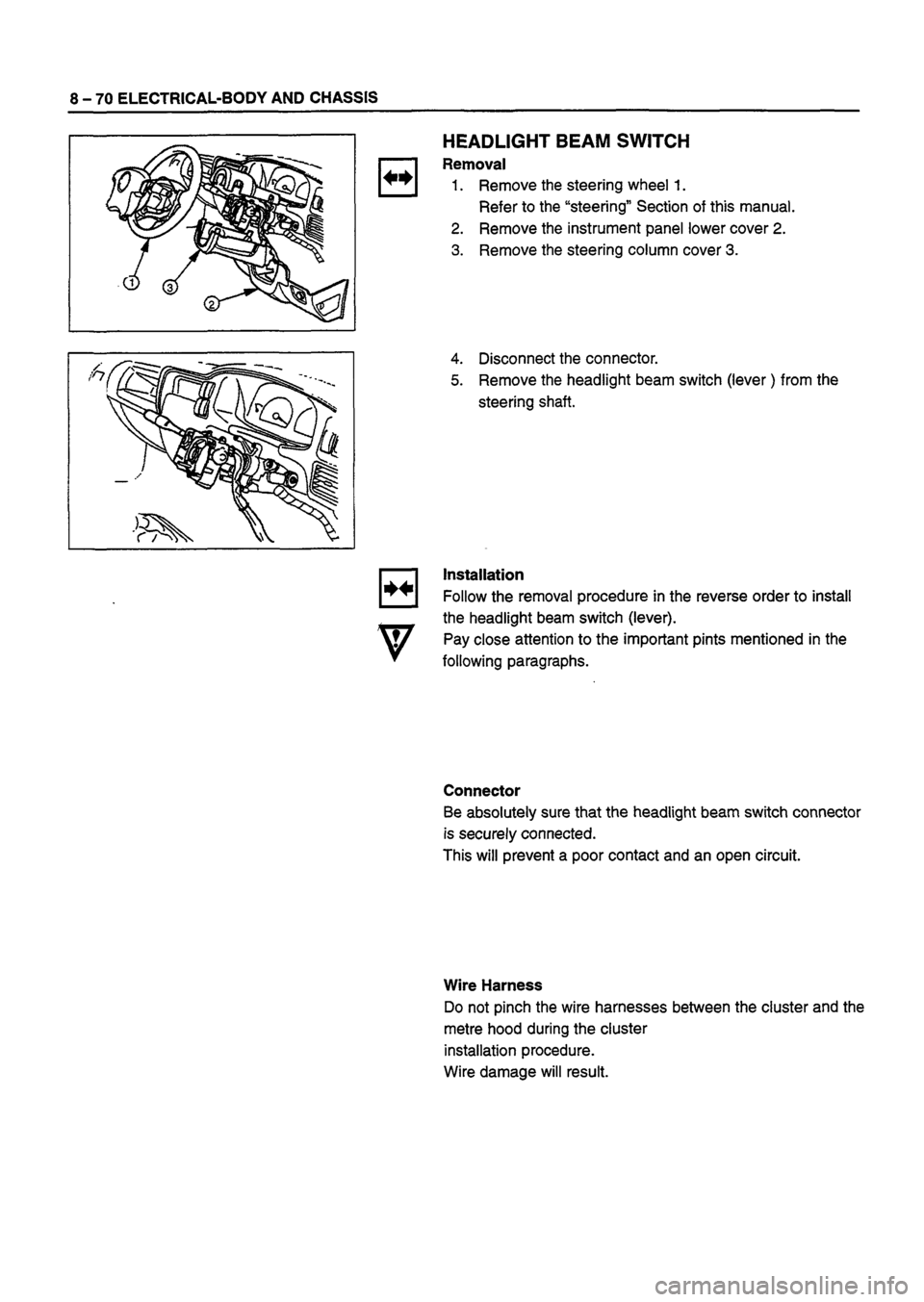 ISUZU DB SERIES 1993  Workshop Manual 