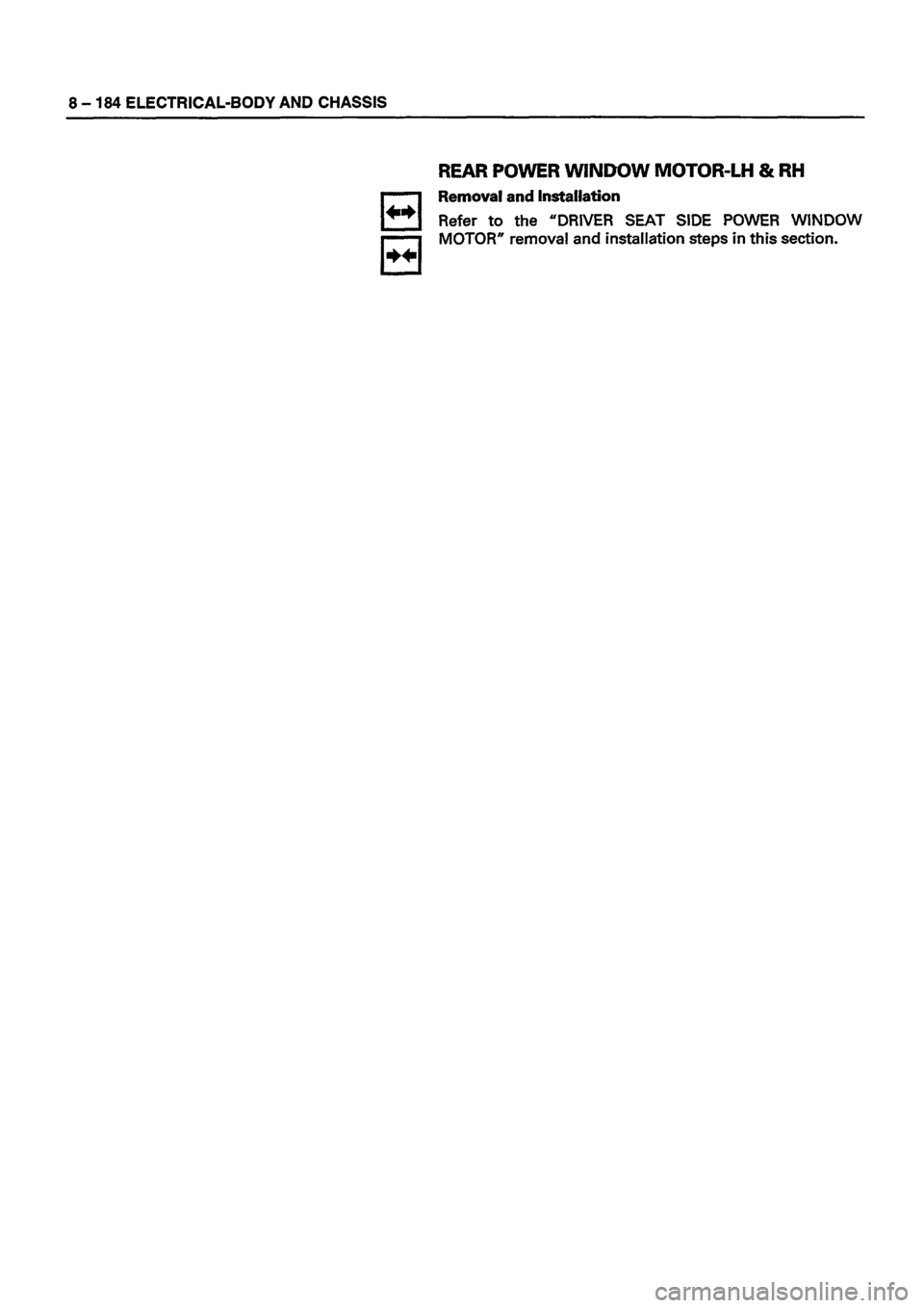 ISUZU DB SERIES 1993  Workshop Manual 