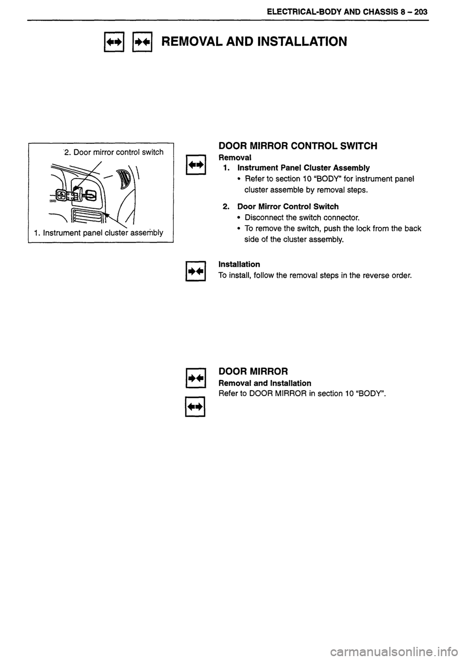 ISUZU DB SERIES 1993  Workshop Manual 