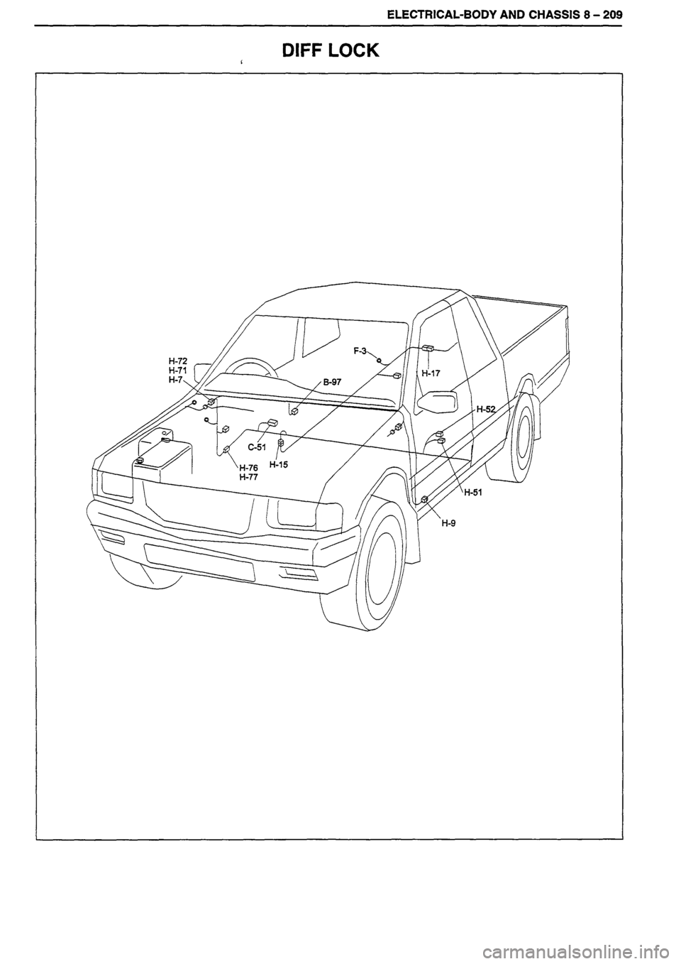 ISUZU DB SERIES 1993  Workshop Manual 