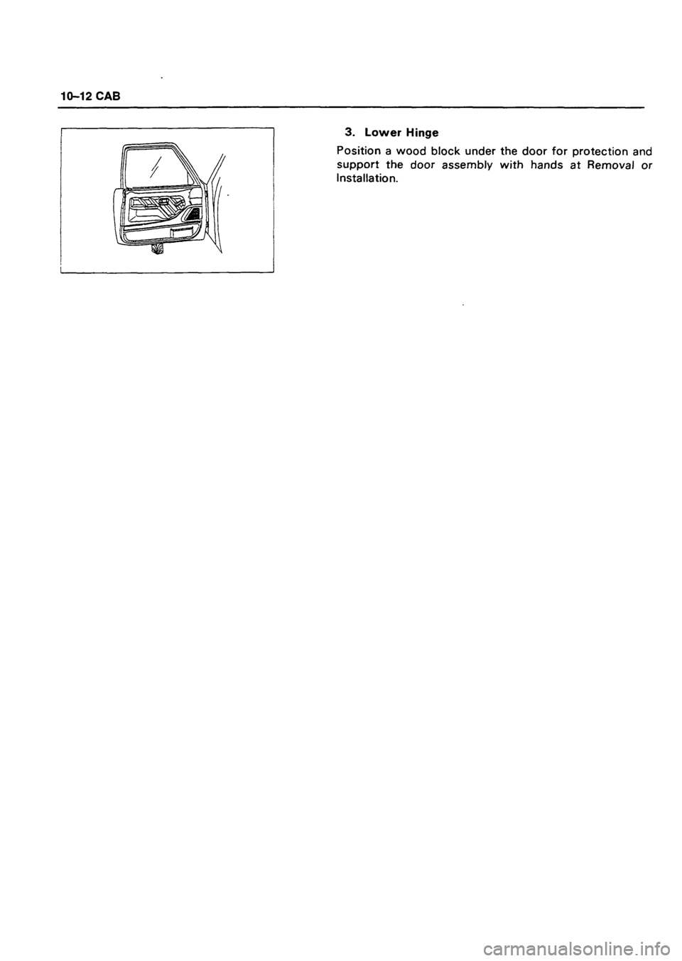 ISUZU DB SERIES 1993  Workshop Manual 