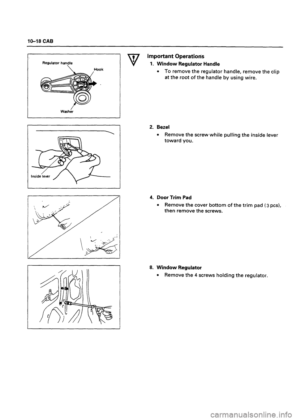 ISUZU DB SERIES 1993  Workshop Manual 