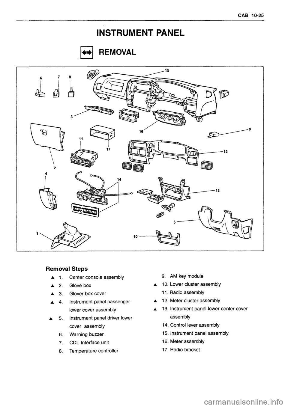 ISUZU DB SERIES 1993  Workshop Manual 