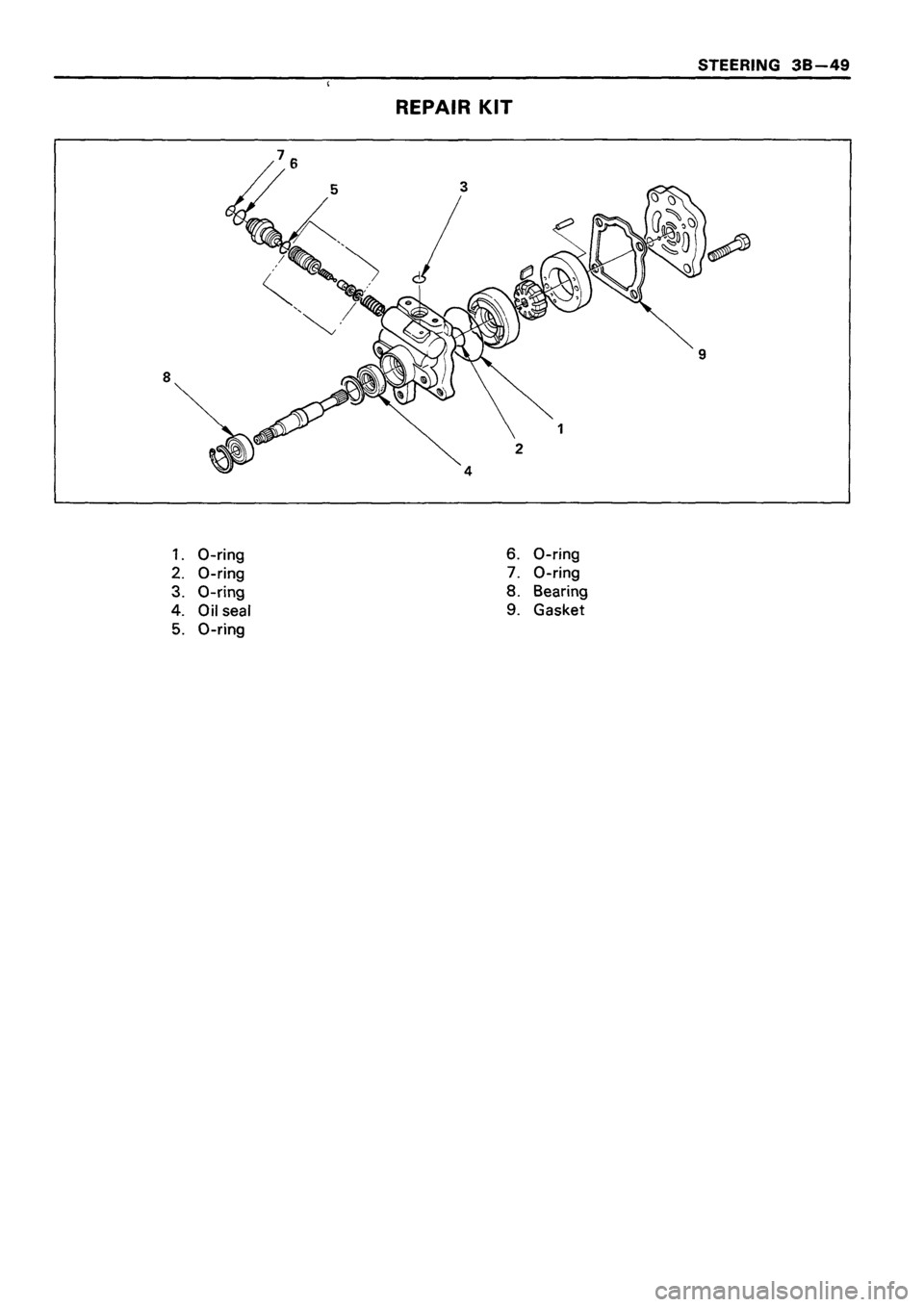ISUZU DB SERIES 1993  Workshop Manual 
