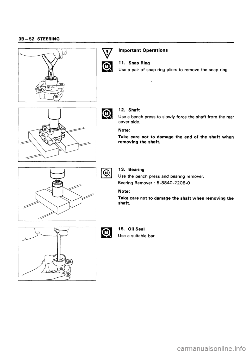 ISUZU DB SERIES 1993  Workshop Manual 