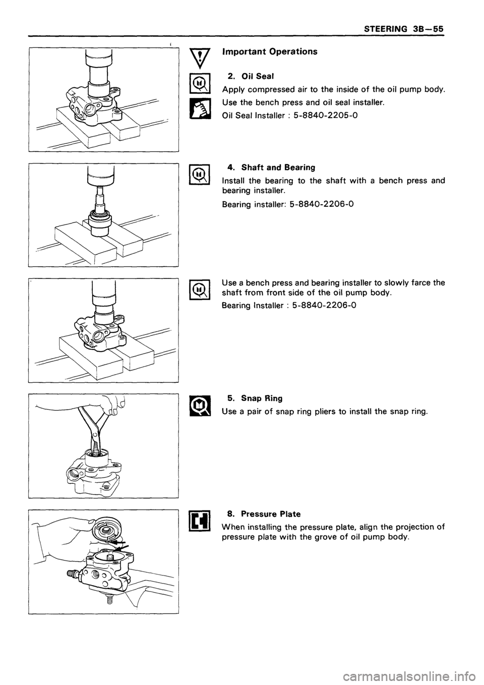 ISUZU DB SERIES 1993  Workshop Manual 