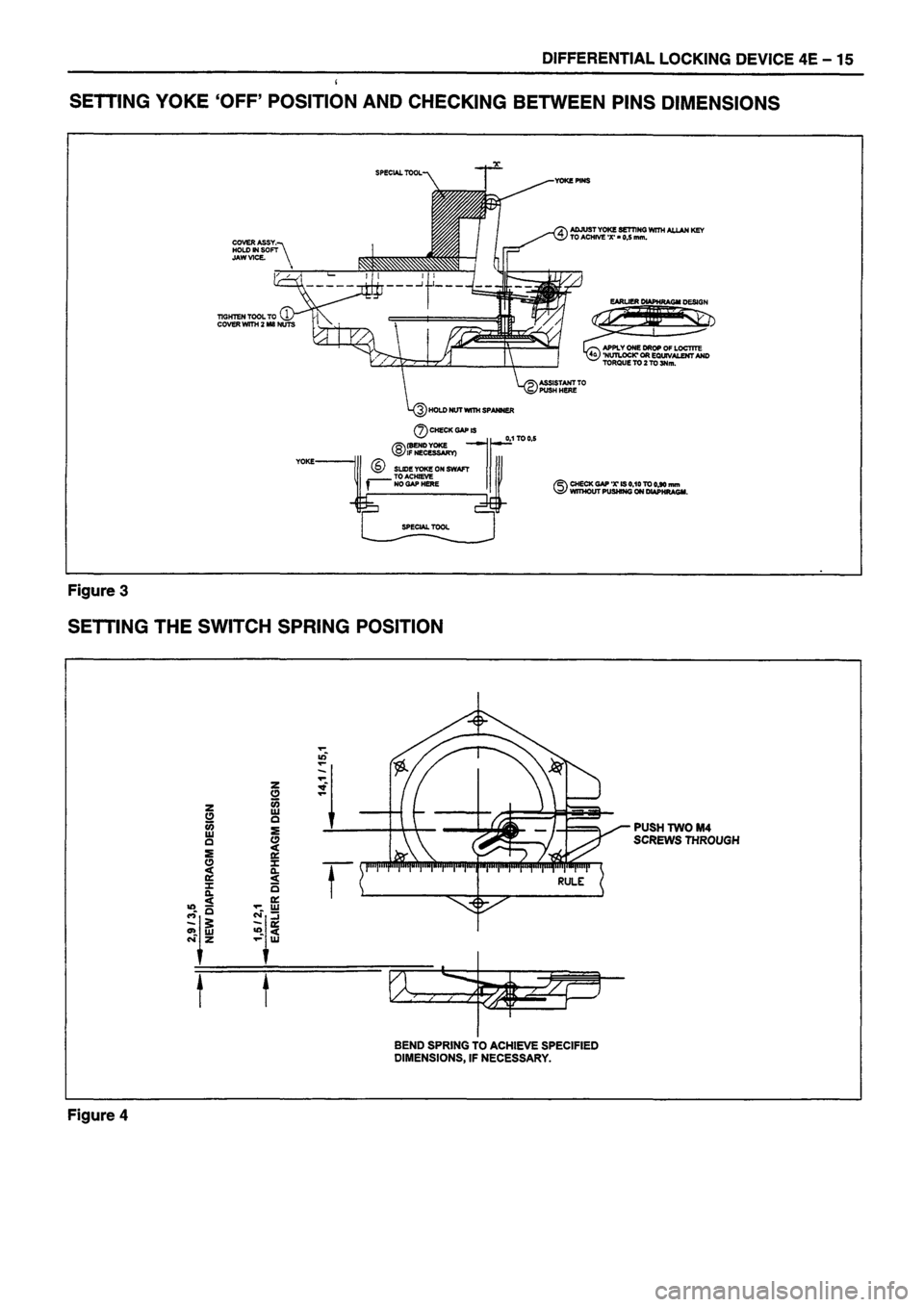 ISUZU DB SERIES 1993  Workshop Manual 