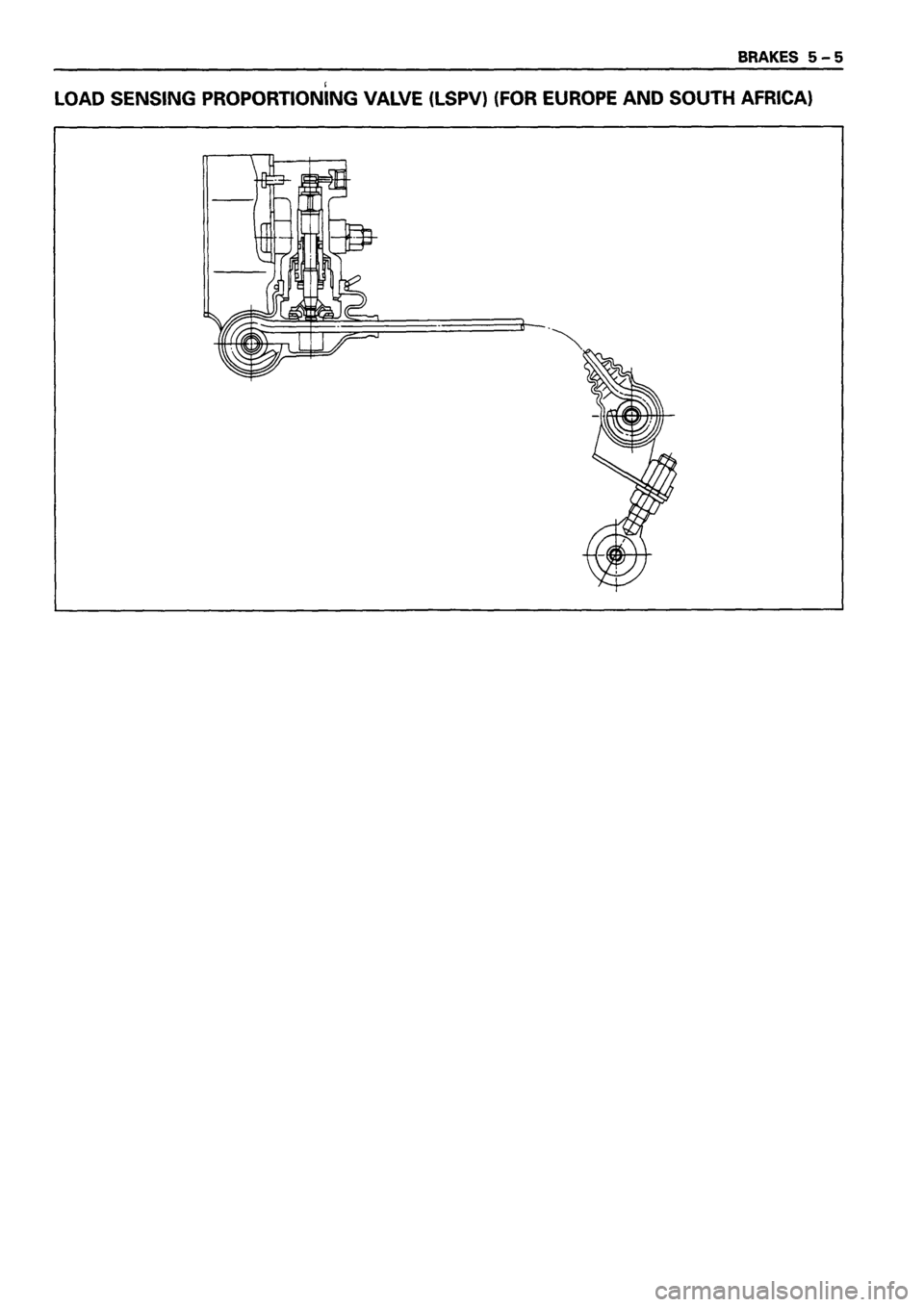 ISUZU DB SERIES 1993  Workshop Manual 