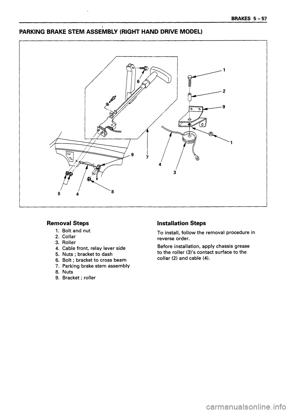 ISUZU DB SERIES 1993  Workshop Manual 