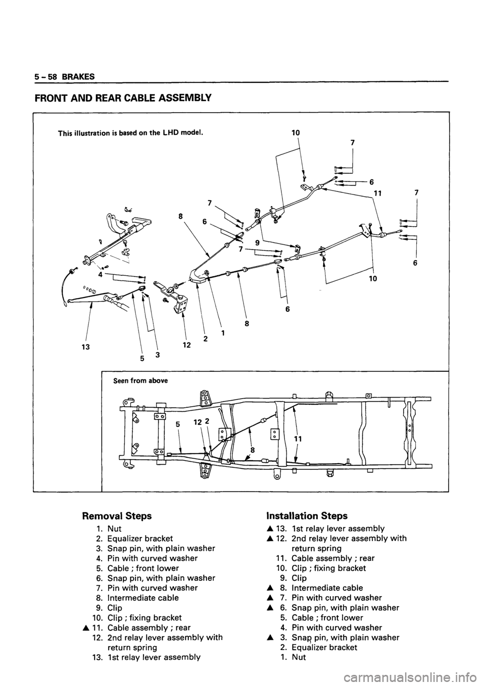 ISUZU DB SERIES 1993  Workshop Manual 