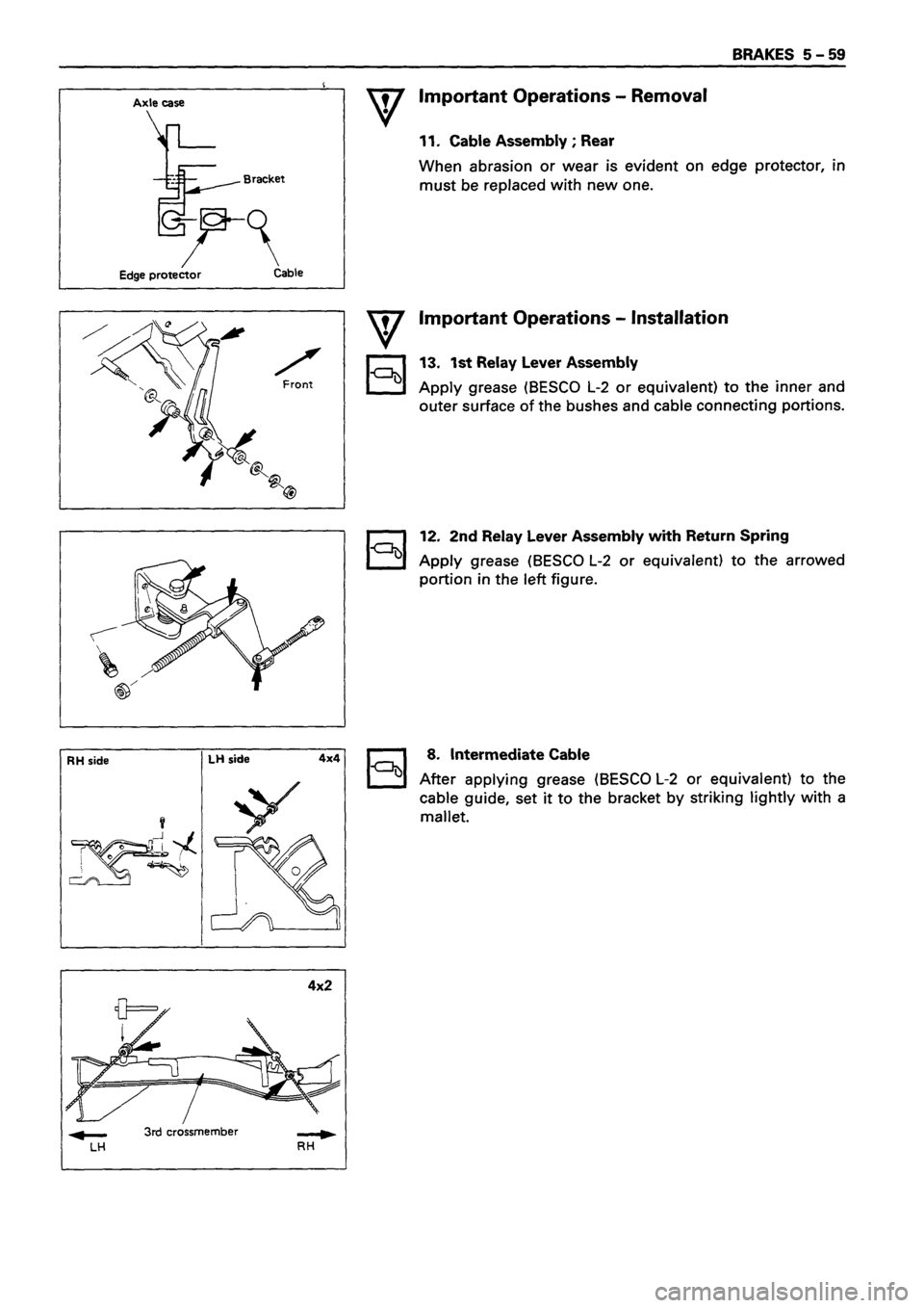 ISUZU DB SERIES 1993  Workshop Manual 