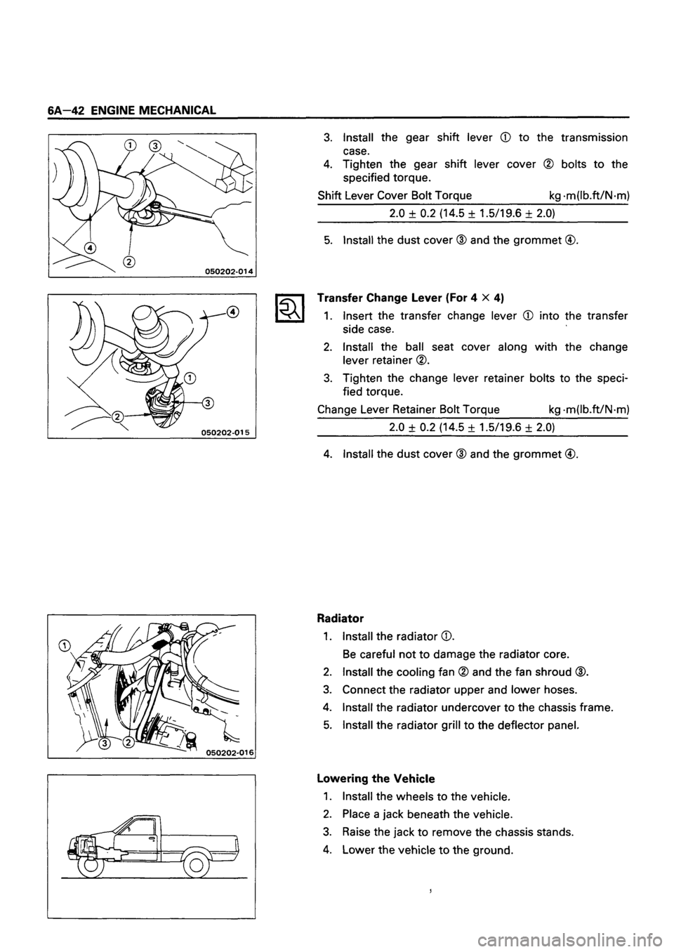 ISUZU DB SERIES 1993  Workshop Manual 