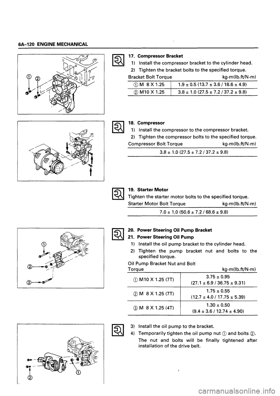 ISUZU DB SERIES 1993  Workshop Manual 