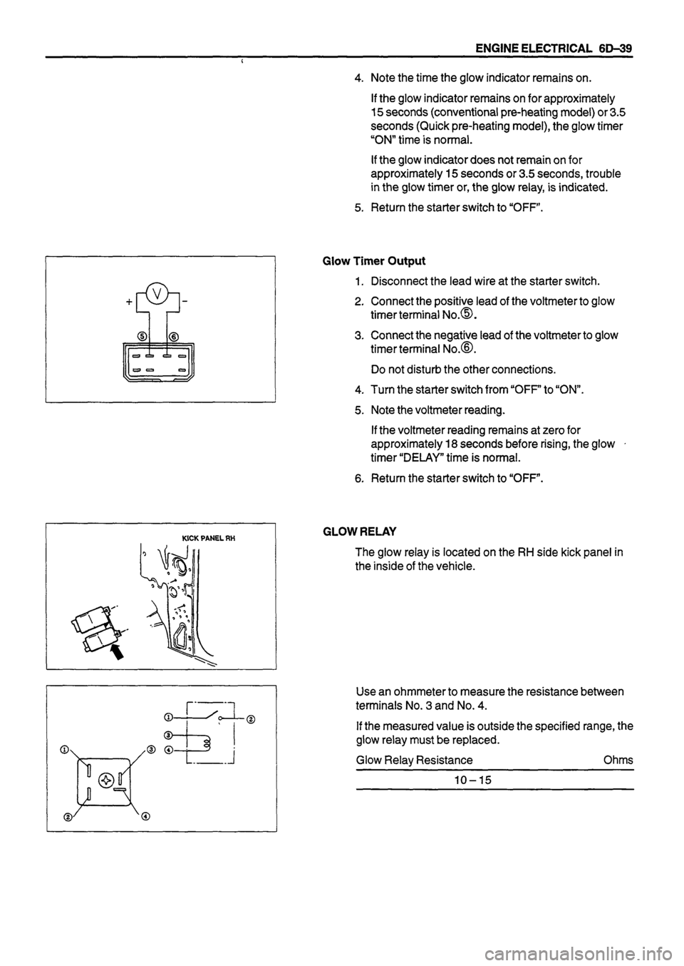 ISUZU DB SERIES 1993  Workshop Manual 