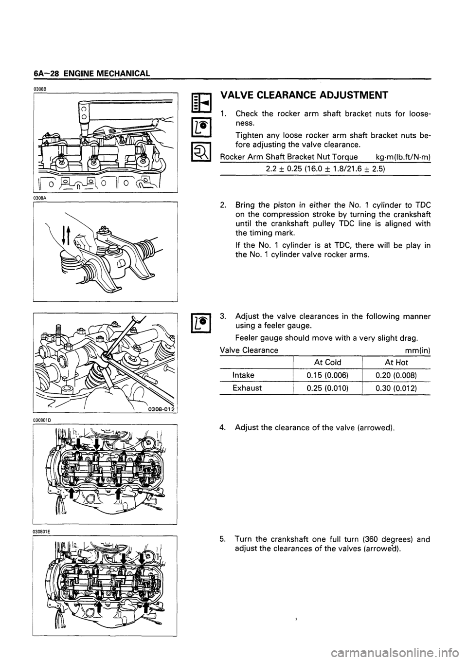 ISUZU DB SERIES 1993  Workshop Manual 