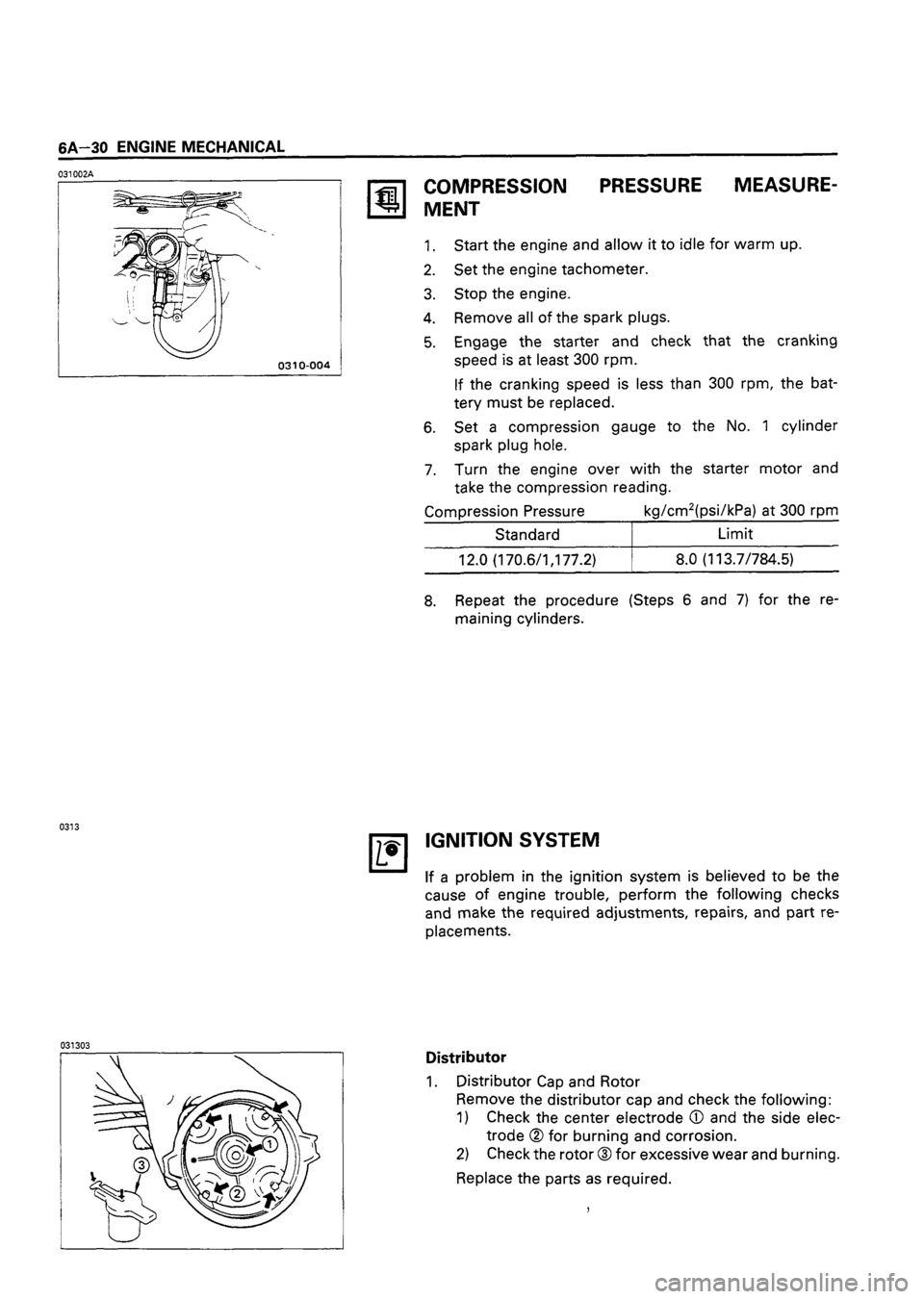 ISUZU DB SERIES 1993  Workshop Manual 