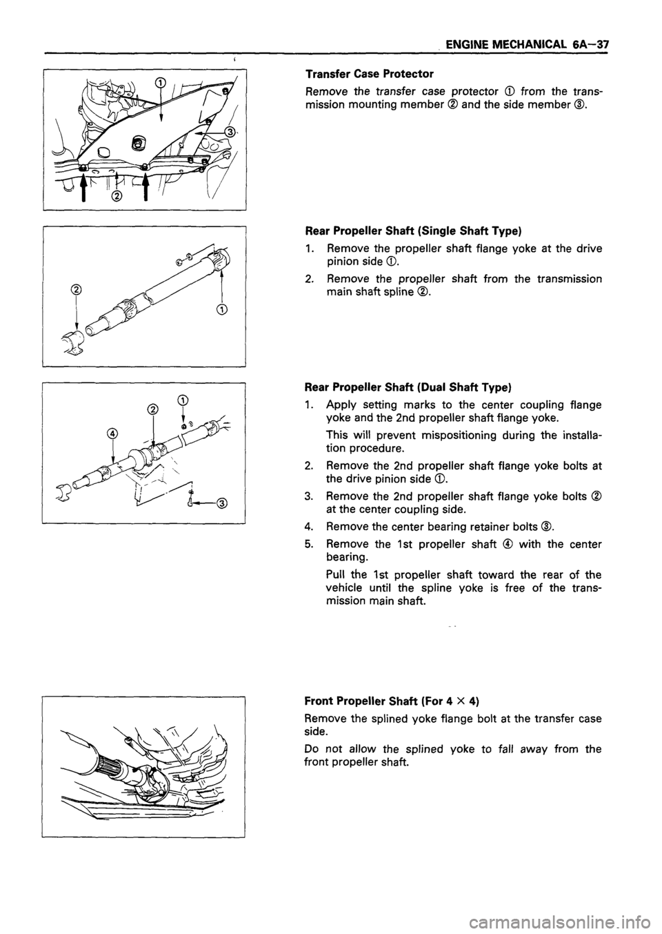 ISUZU DB SERIES 1993  Workshop Manual 