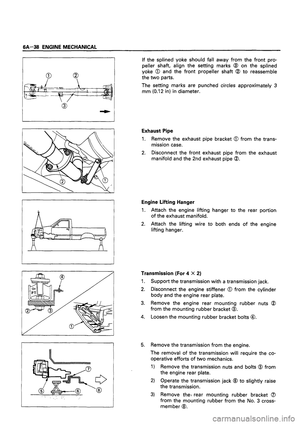 ISUZU DB SERIES 1993  Workshop Manual 