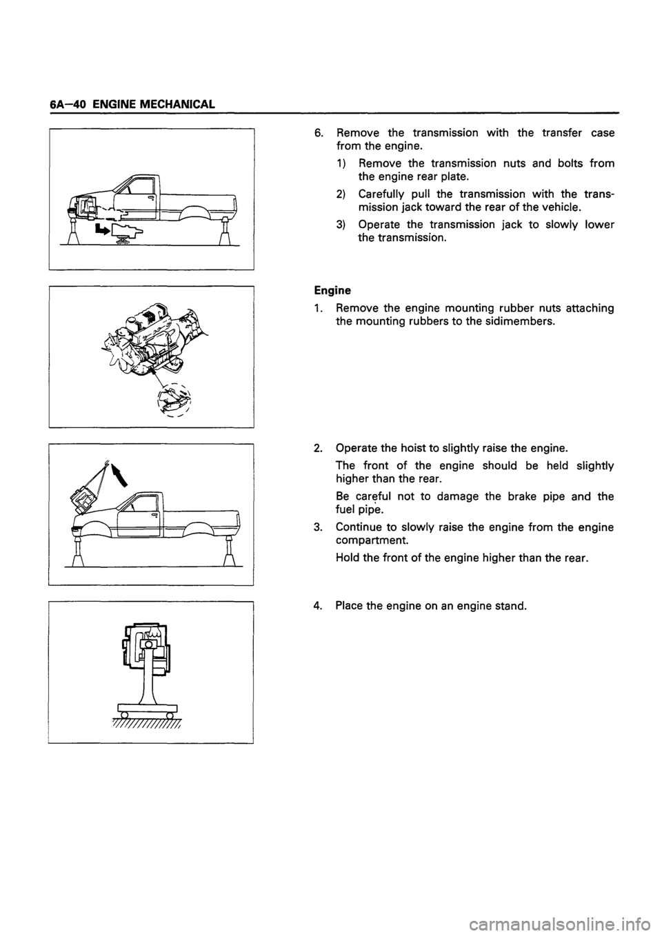 ISUZU DB SERIES 1993  Workshop Manual 