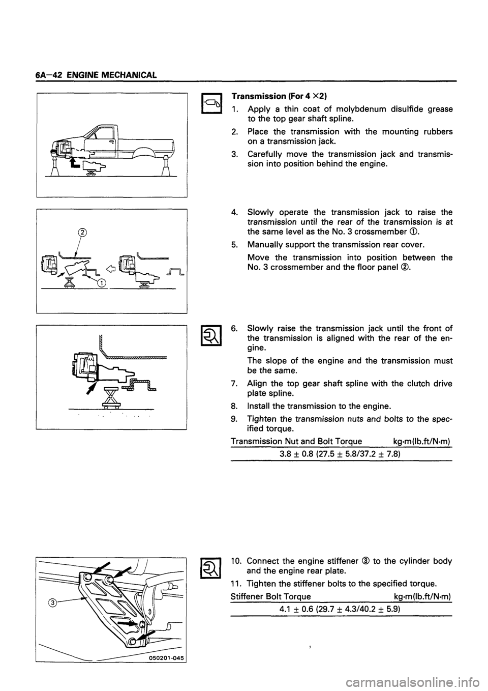ISUZU DB SERIES 1993  Workshop Manual 