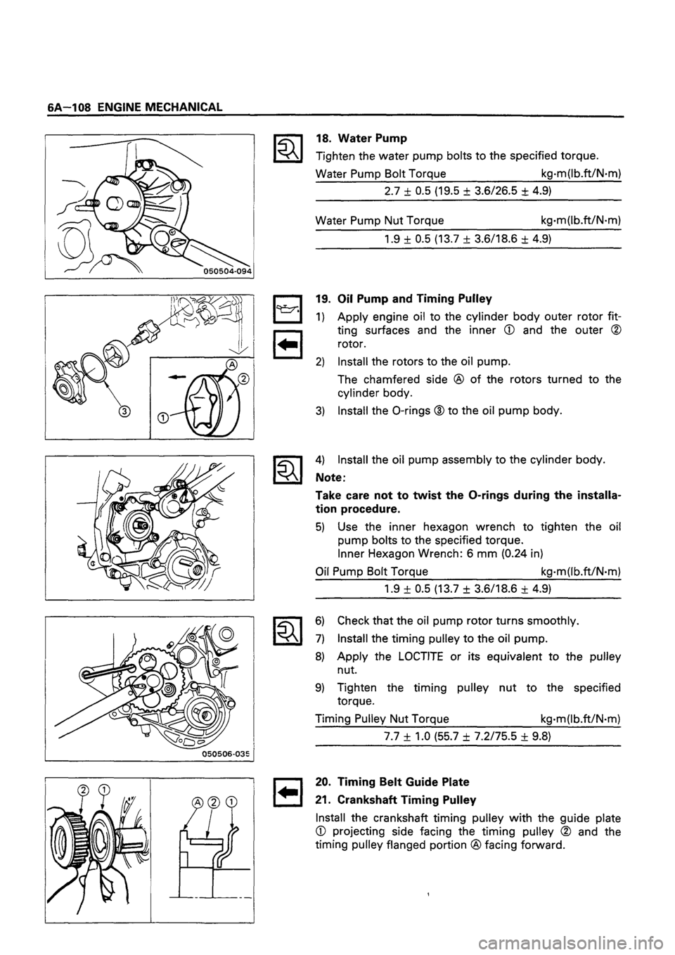 ISUZU DB SERIES 1993  Workshop Manual 
