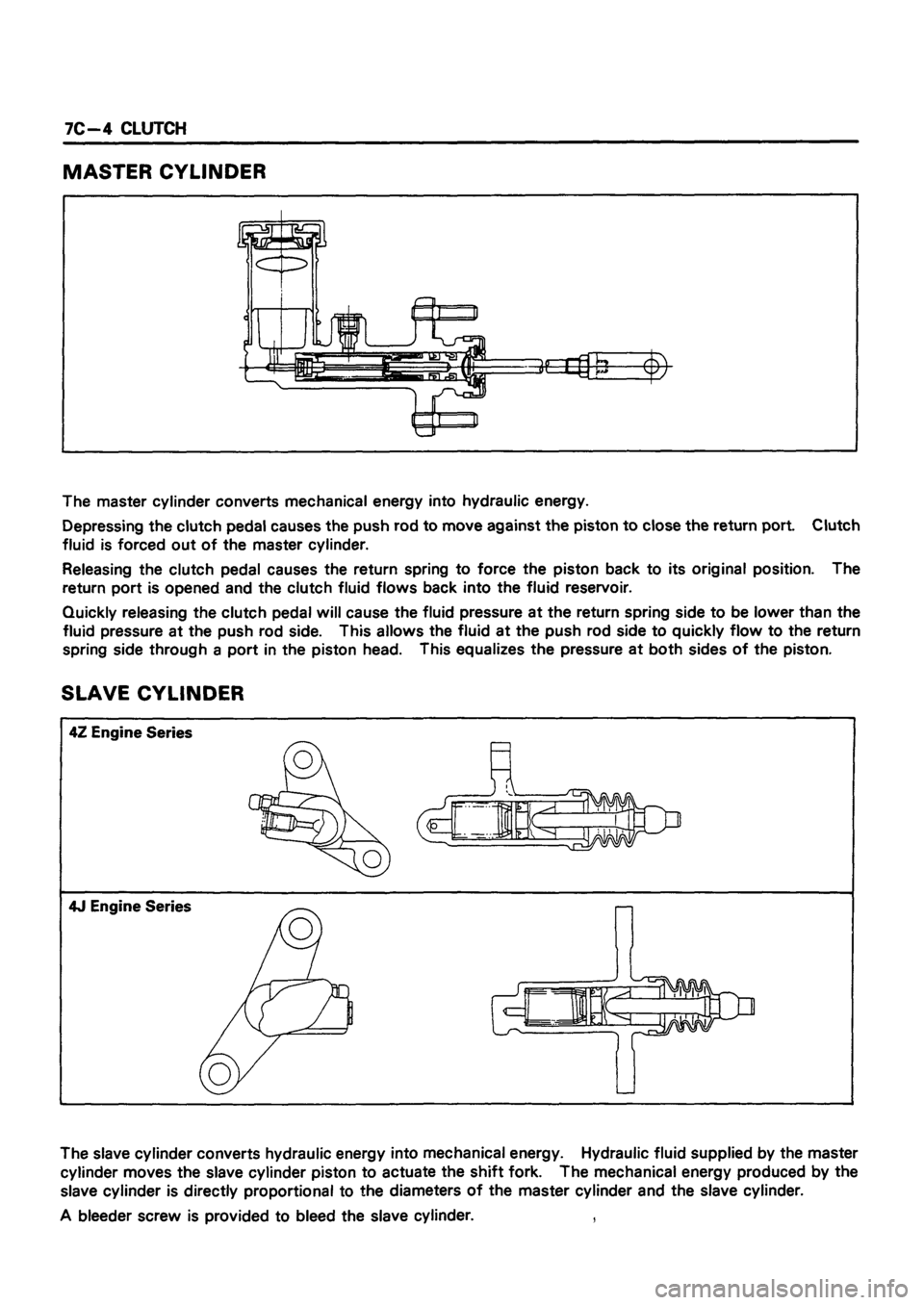 ISUZU TF SERIES 1993  Workshop Manual 