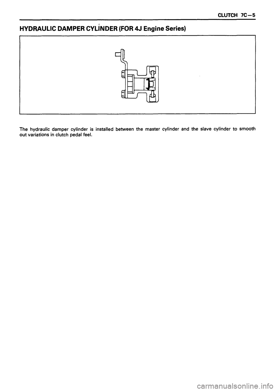 ISUZU TF SERIES 1993  Workshop Manual 