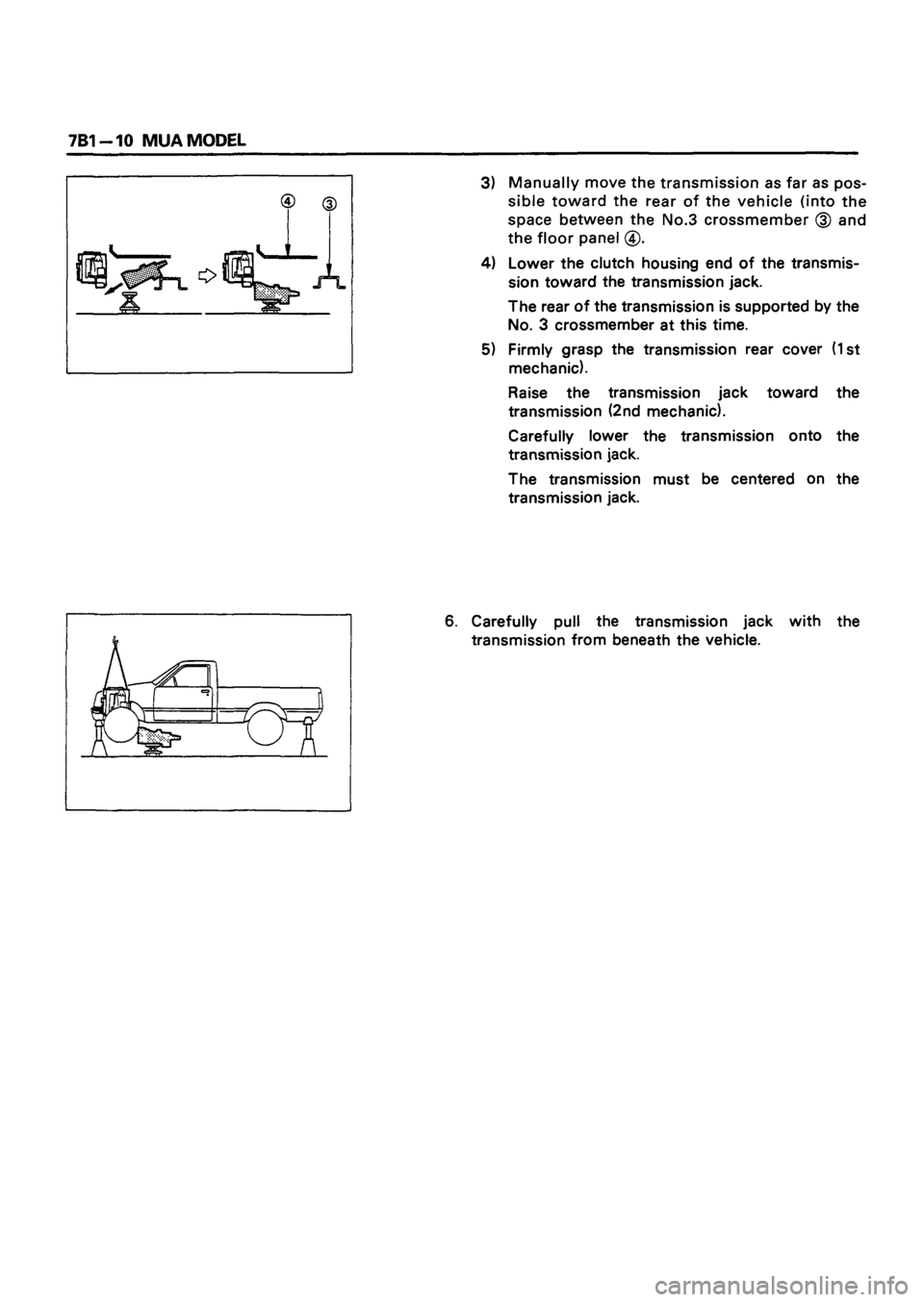 ISUZU TF SERIES 1993  Workshop Manual 