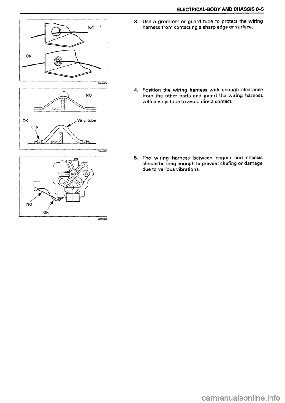 ISUZU TF SERIES 1993  Workshop Manual 