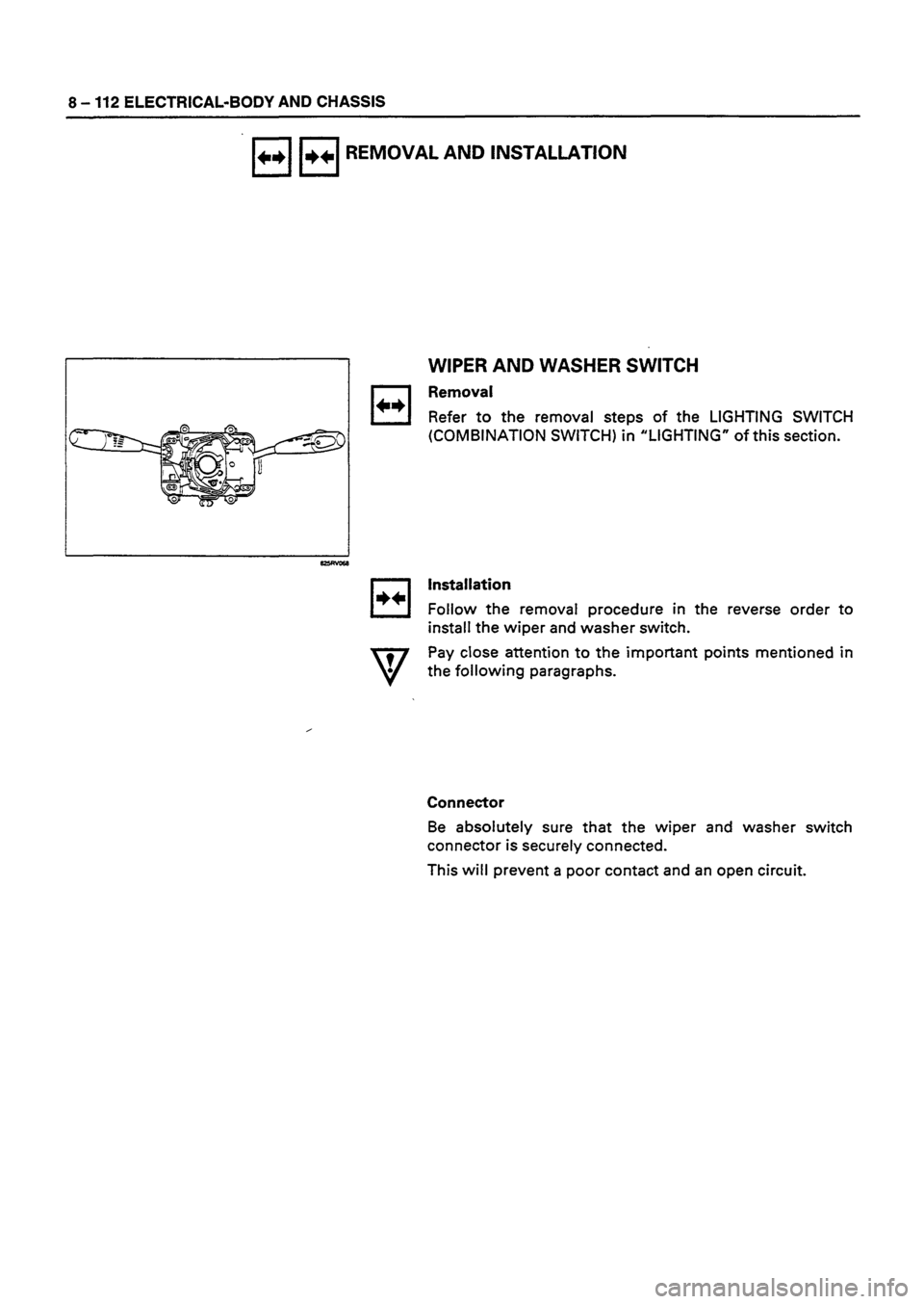 ISUZU TF SERIES 1993  Workshop Manual 