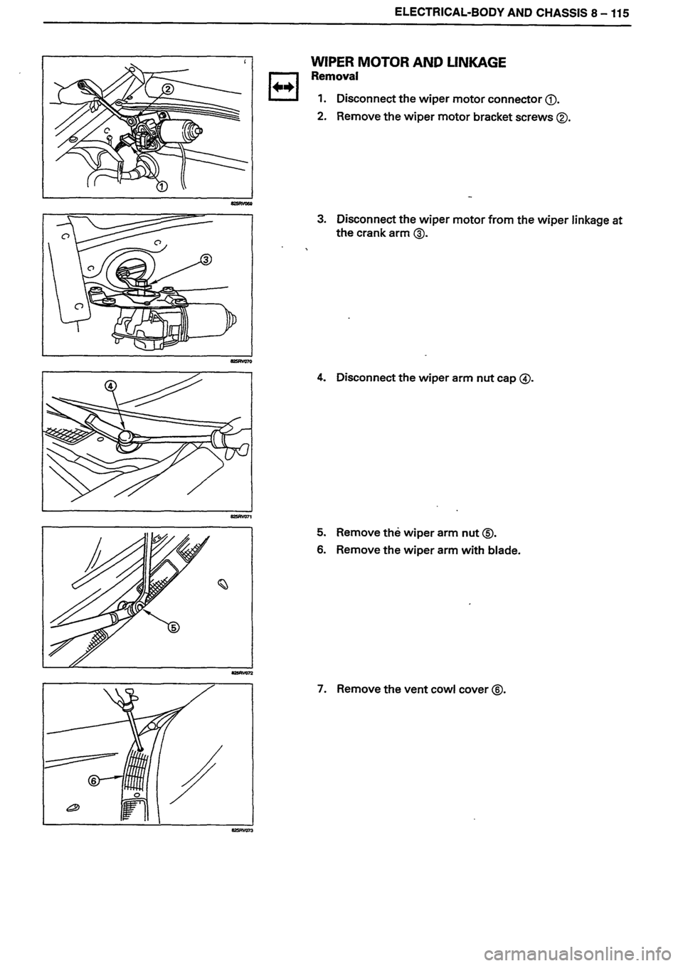 ISUZU TF SERIES 1993  Workshop Manual 