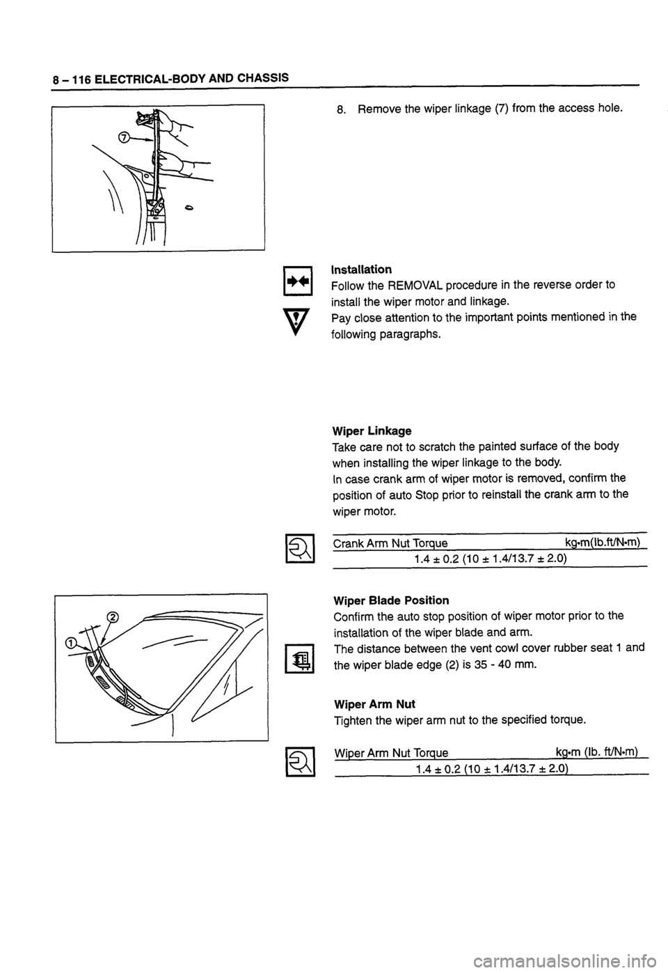 ISUZU TF SERIES 1993  Workshop Manual 