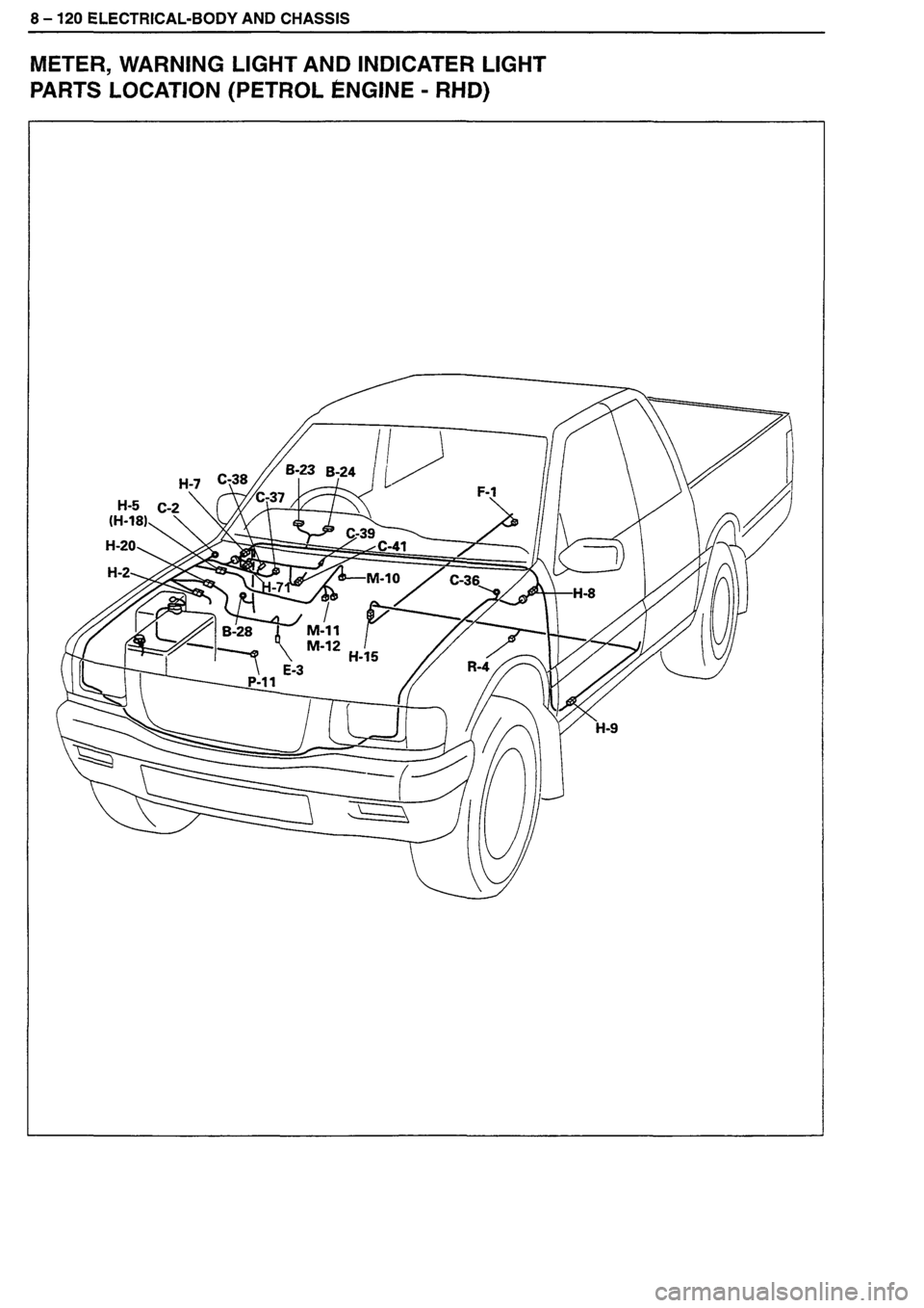 ISUZU TF SERIES 1993  Workshop Manual 