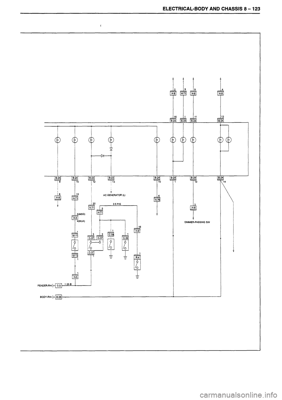 ISUZU TF SERIES 1993  Workshop Manual 