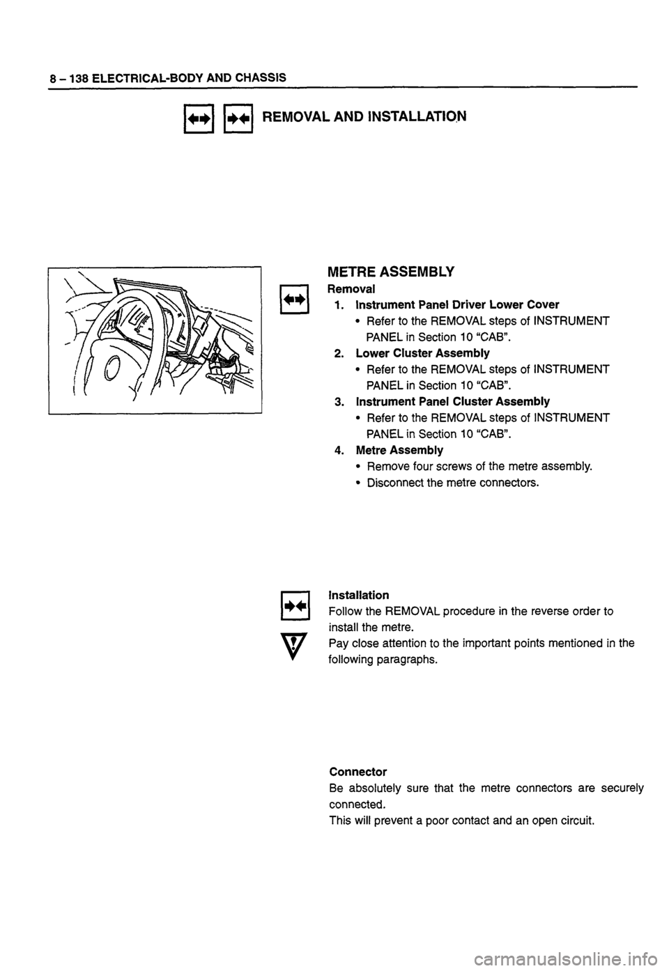ISUZU TF SERIES 1993  Workshop Manual 