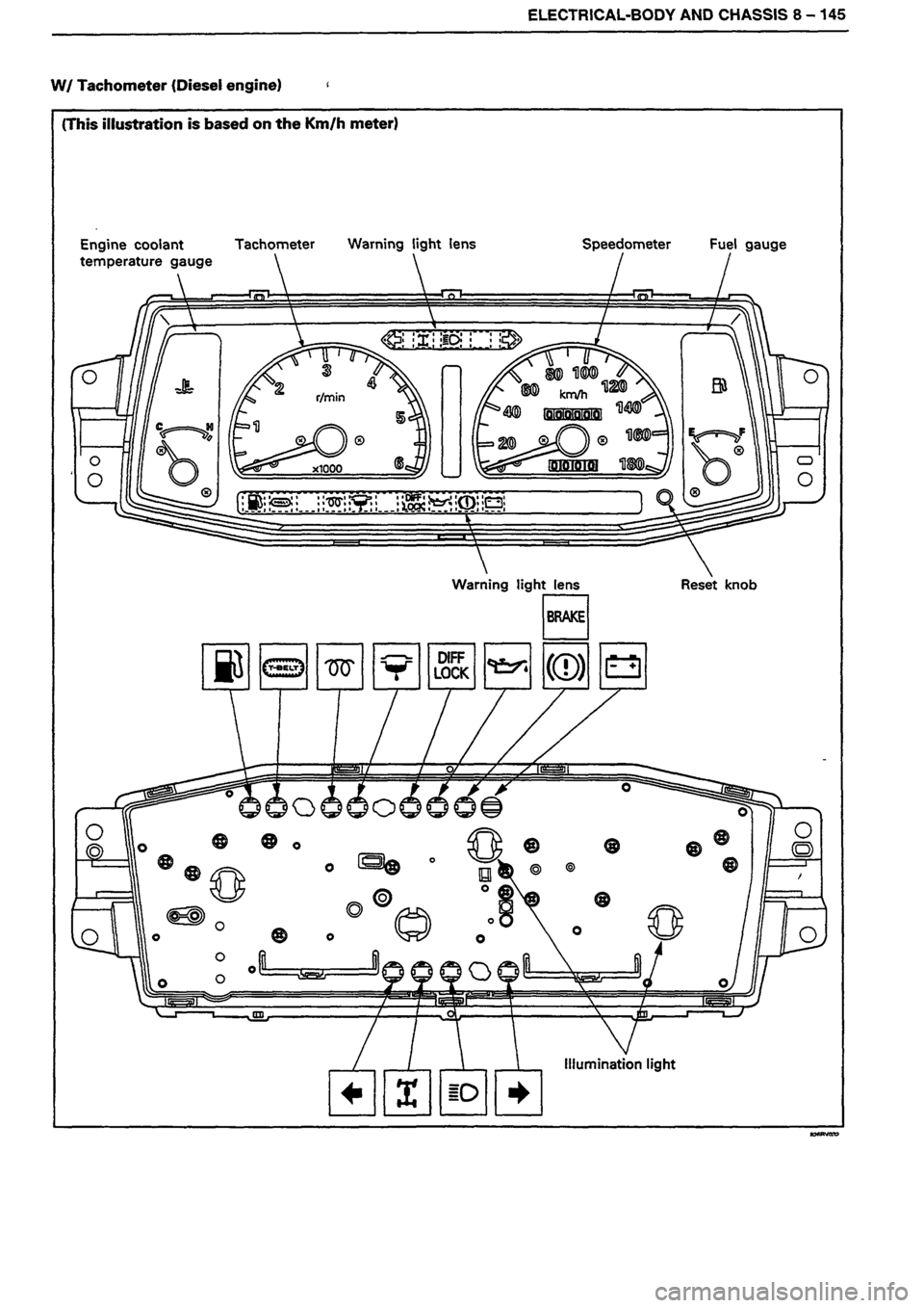 ISUZU TF SERIES 1993  Workshop Manual 