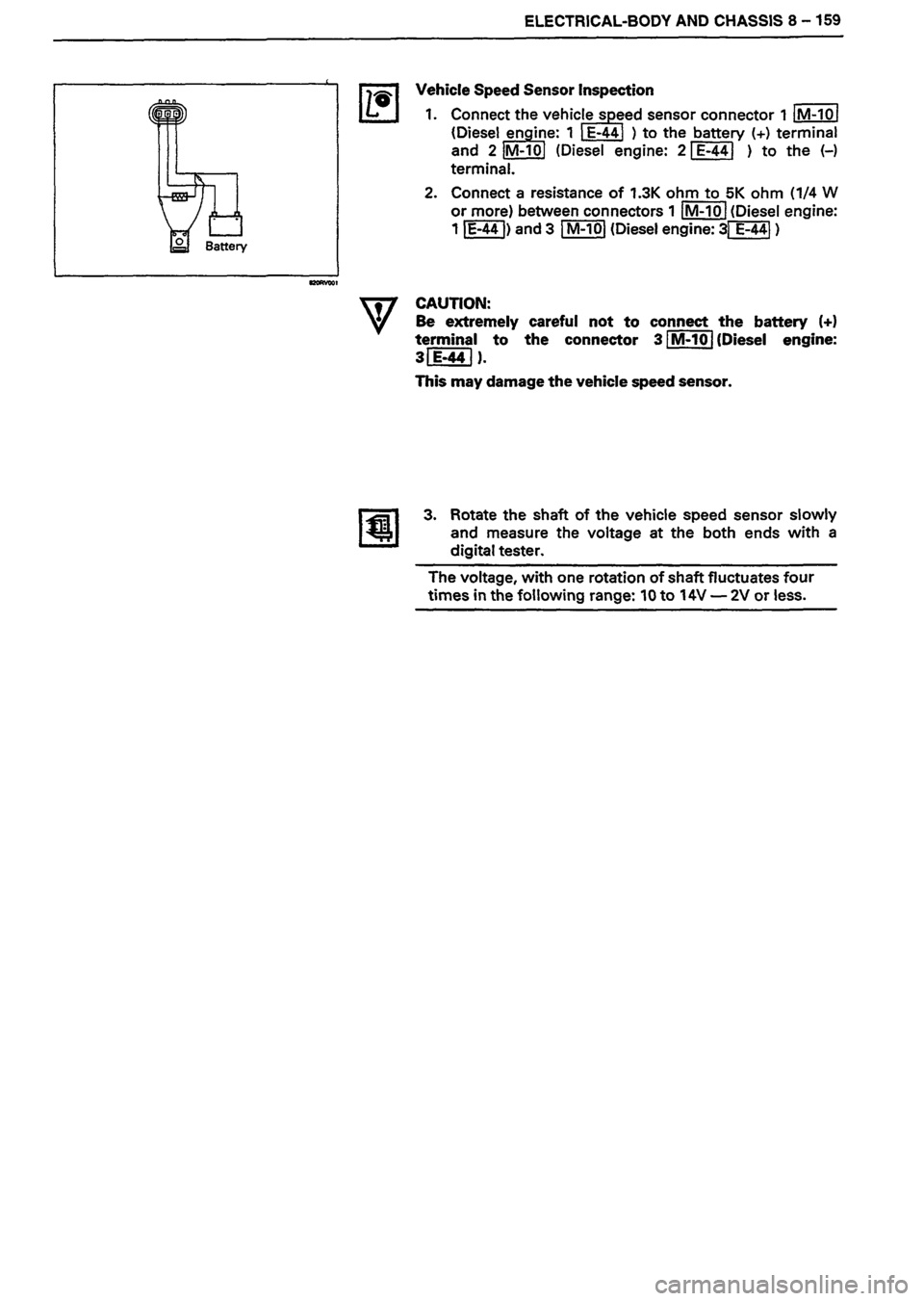 ISUZU TF SERIES 1993  Workshop Manual 