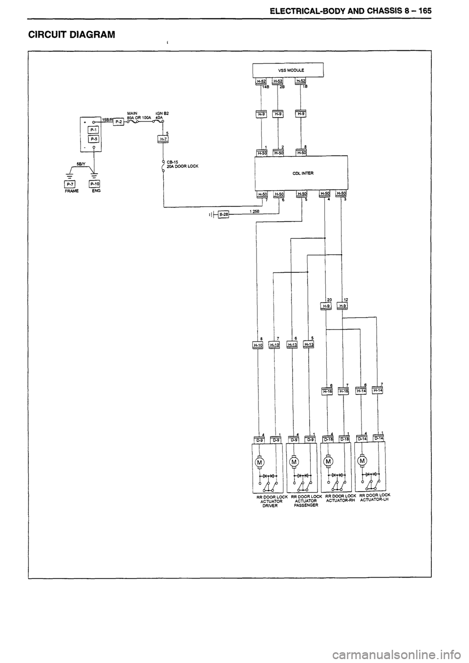 ISUZU TF SERIES 1993  Workshop Manual 