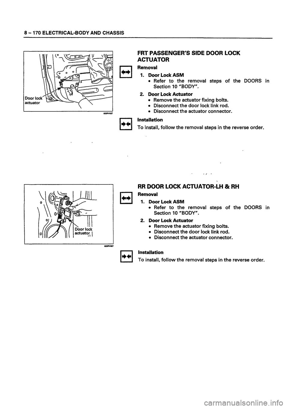 ISUZU TF SERIES 1993  Workshop Manual 
