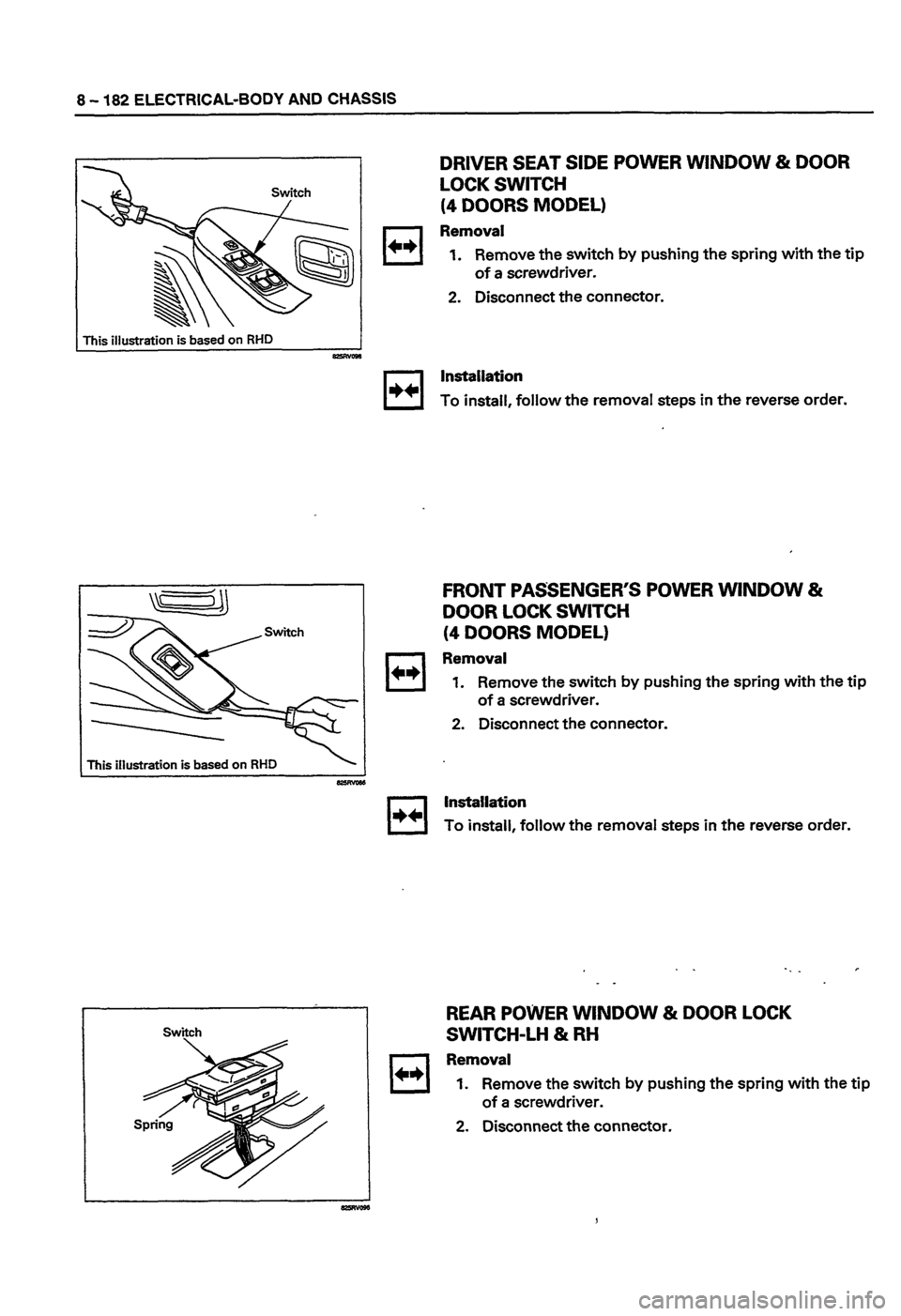 ISUZU TF SERIES 1993  Workshop Manual 