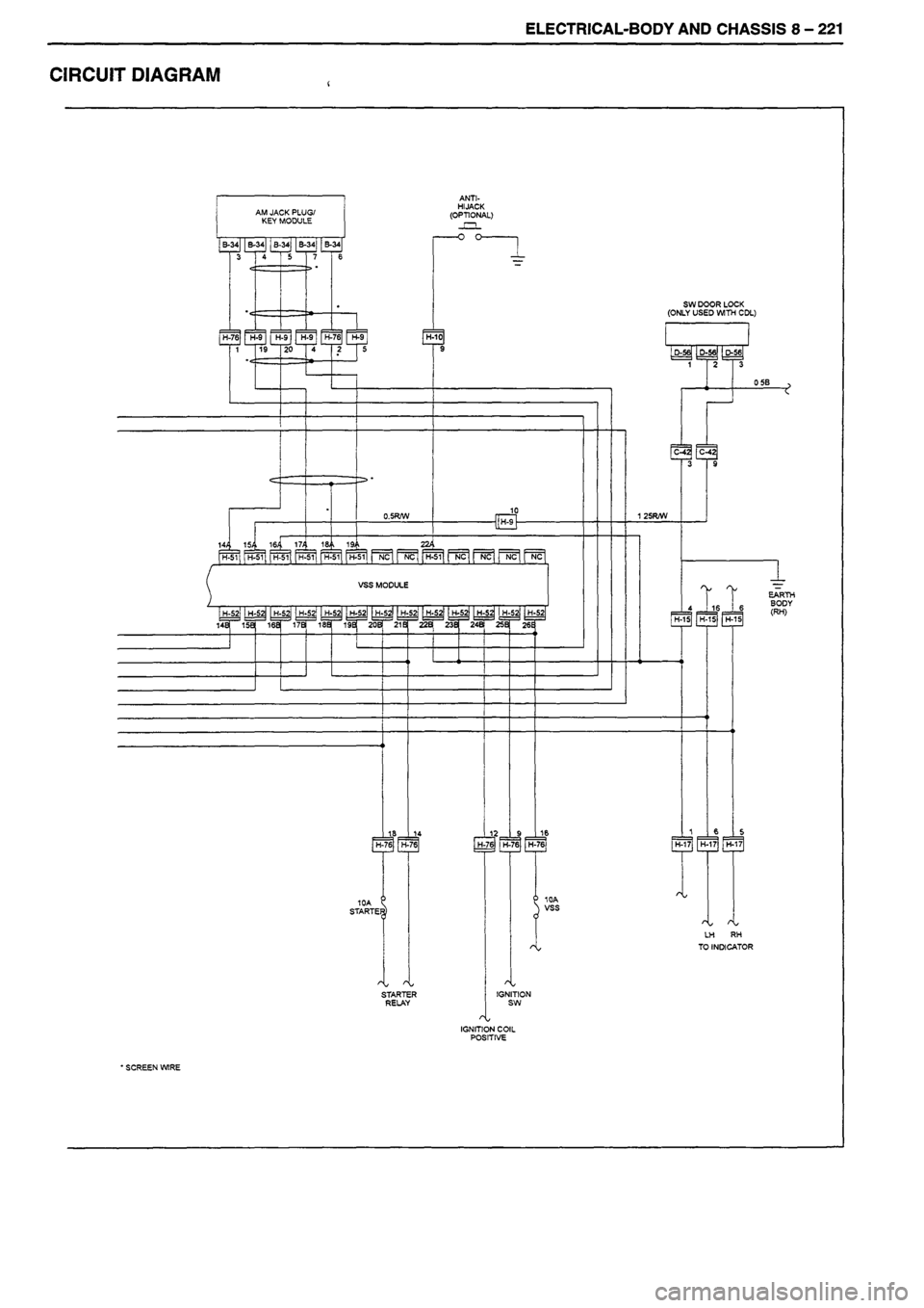 ISUZU TF SERIES 1993  Workshop Manual 
