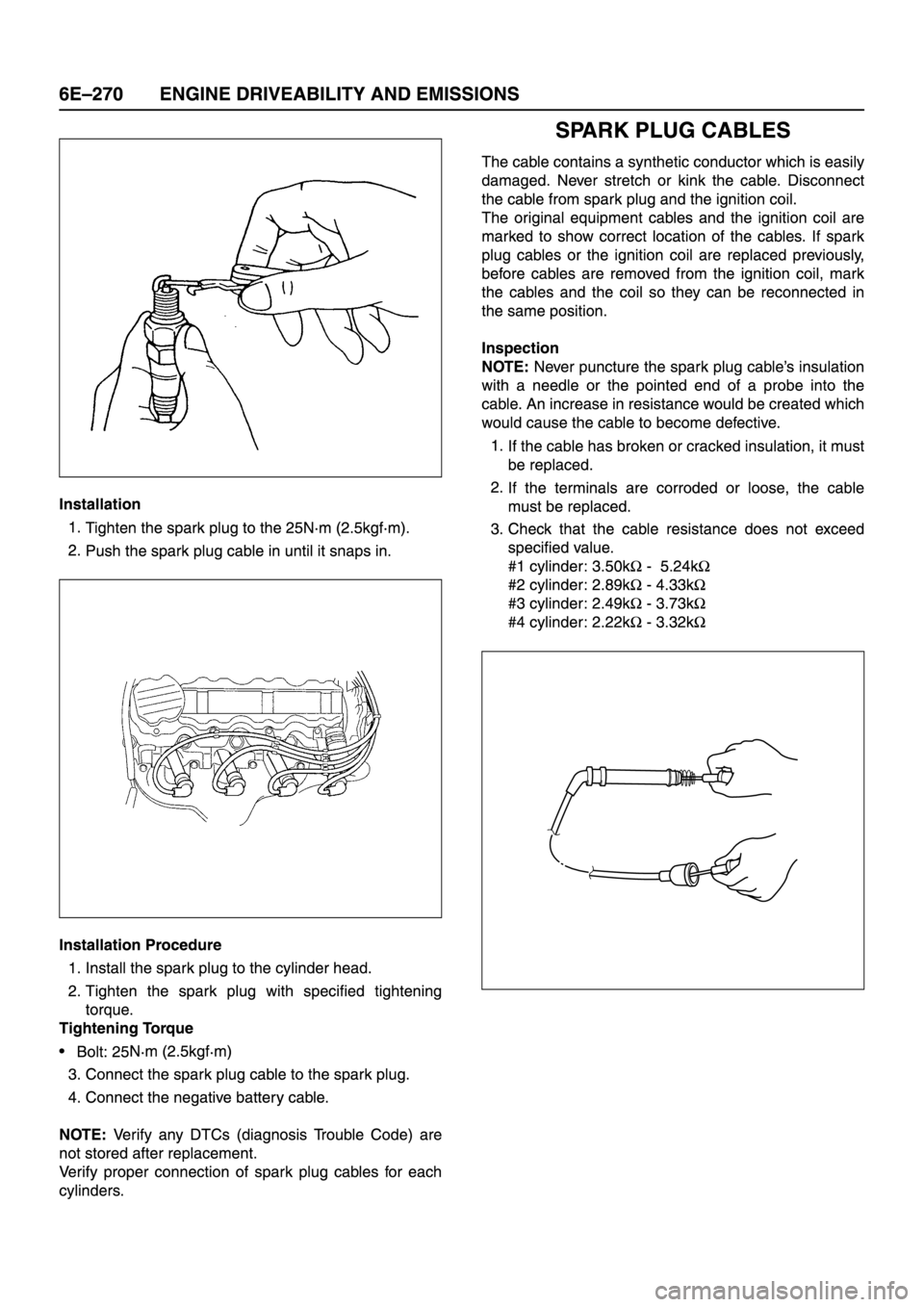 ISUZU TFR SERIES 1997  Workshop Manual 